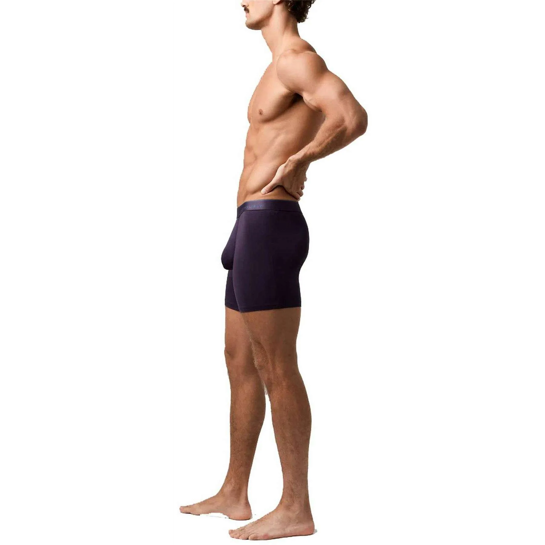 Obviously PrimeMan Boxer Brief 6inch Leg - Nightshade Purple - Image 6