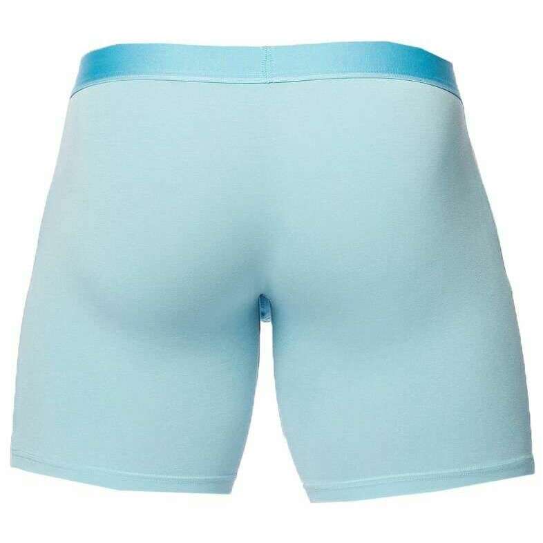 Obviously PrimeMan Boxer Brief 6inch Leg - Sky Blue - Image 2