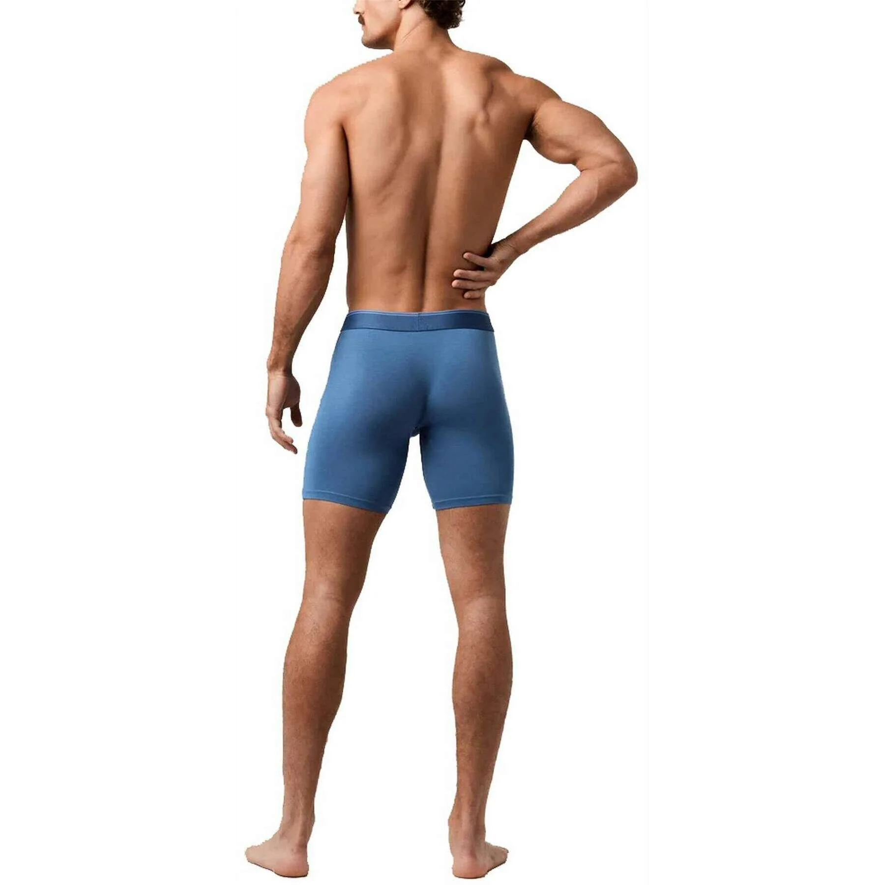 Obviously PrimeMan Boxer Brief 6inch Leg - Stellar Blue - Image 4