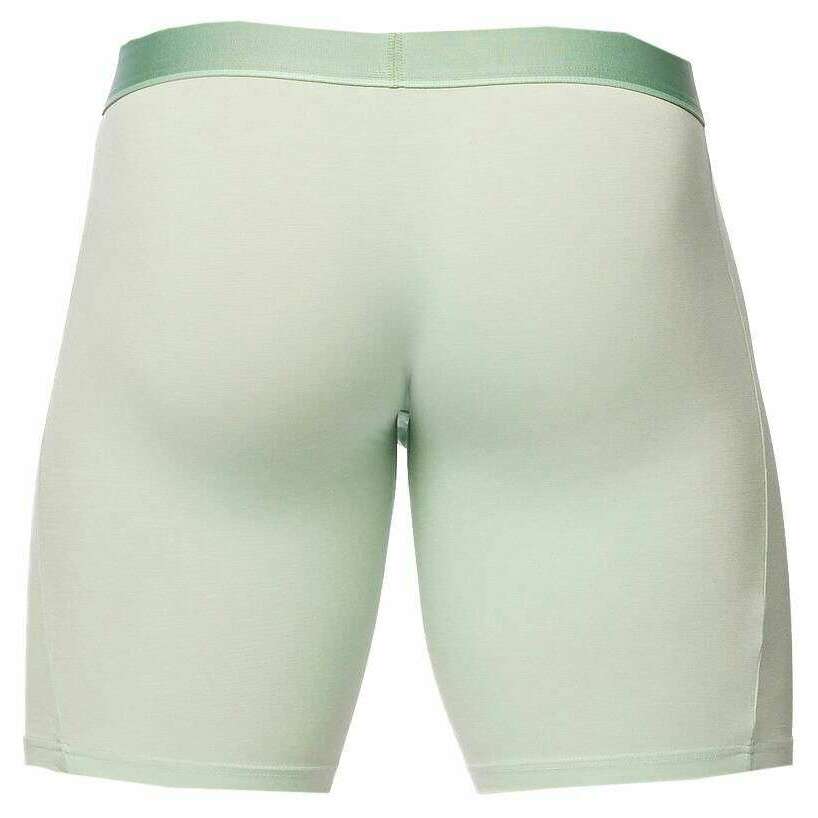 Obviously PrimeMan Boxer Brief 9inch Leg - Mint Green - Image 2