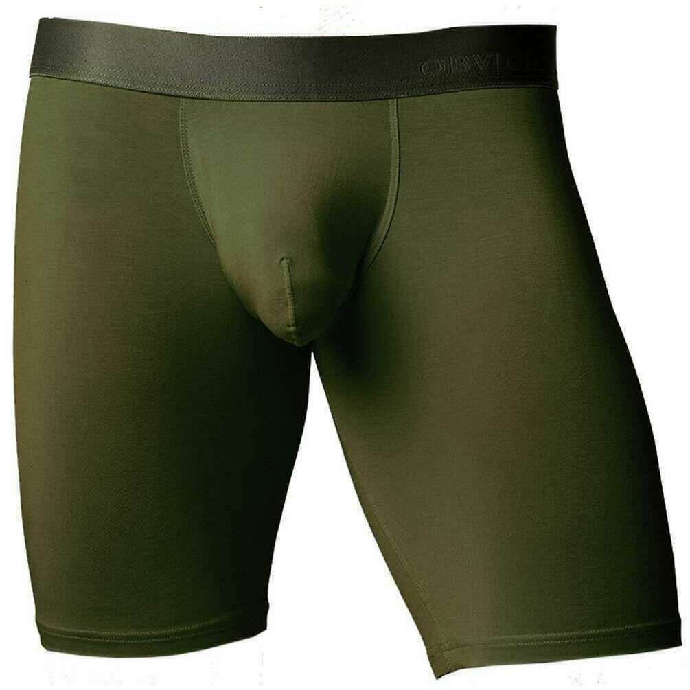 Obviously PrimeMan Boxer Brief 9inch Leg - Rifle Green