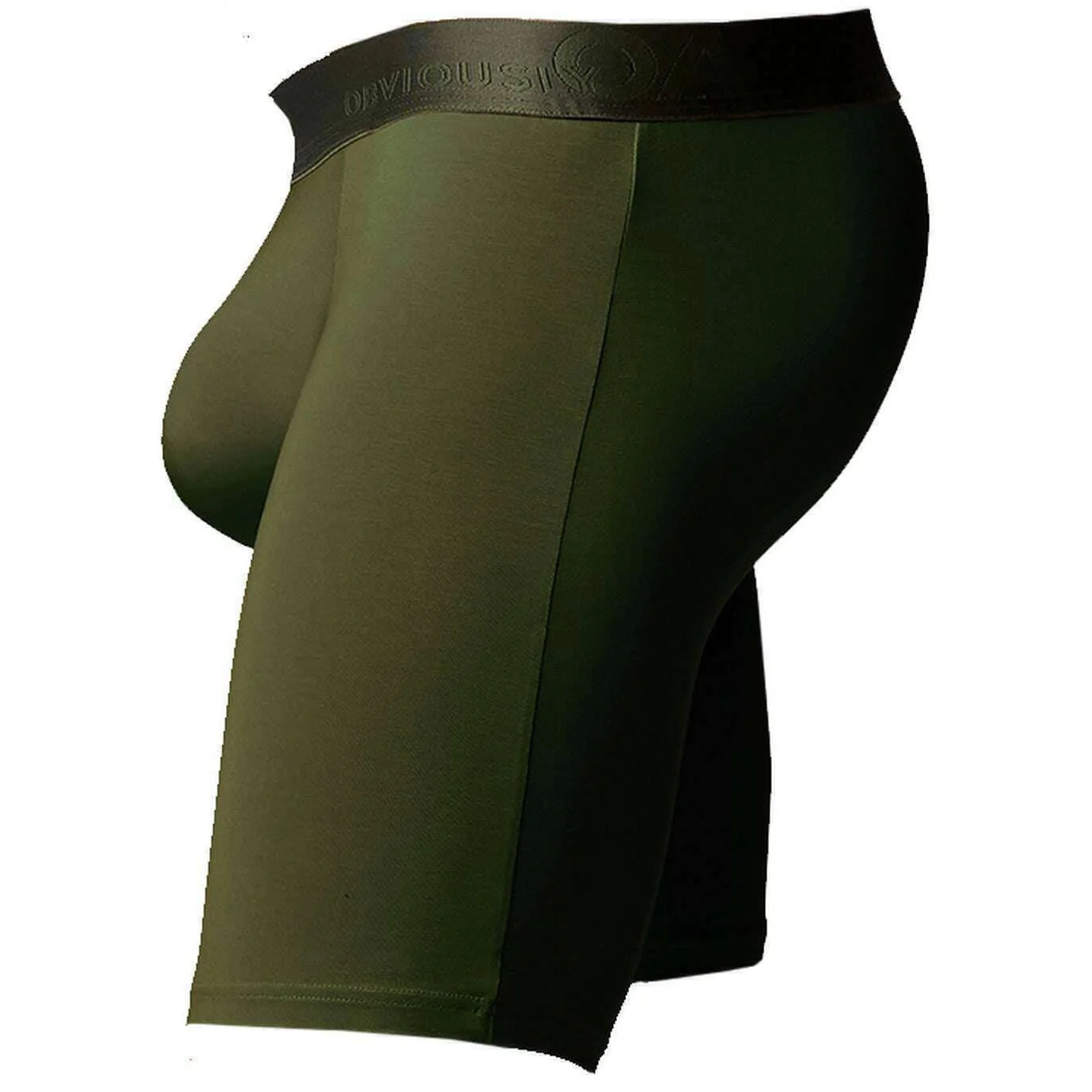 Obviously PrimeMan Boxer Brief 9inch Leg - Rifle Green - Image 3