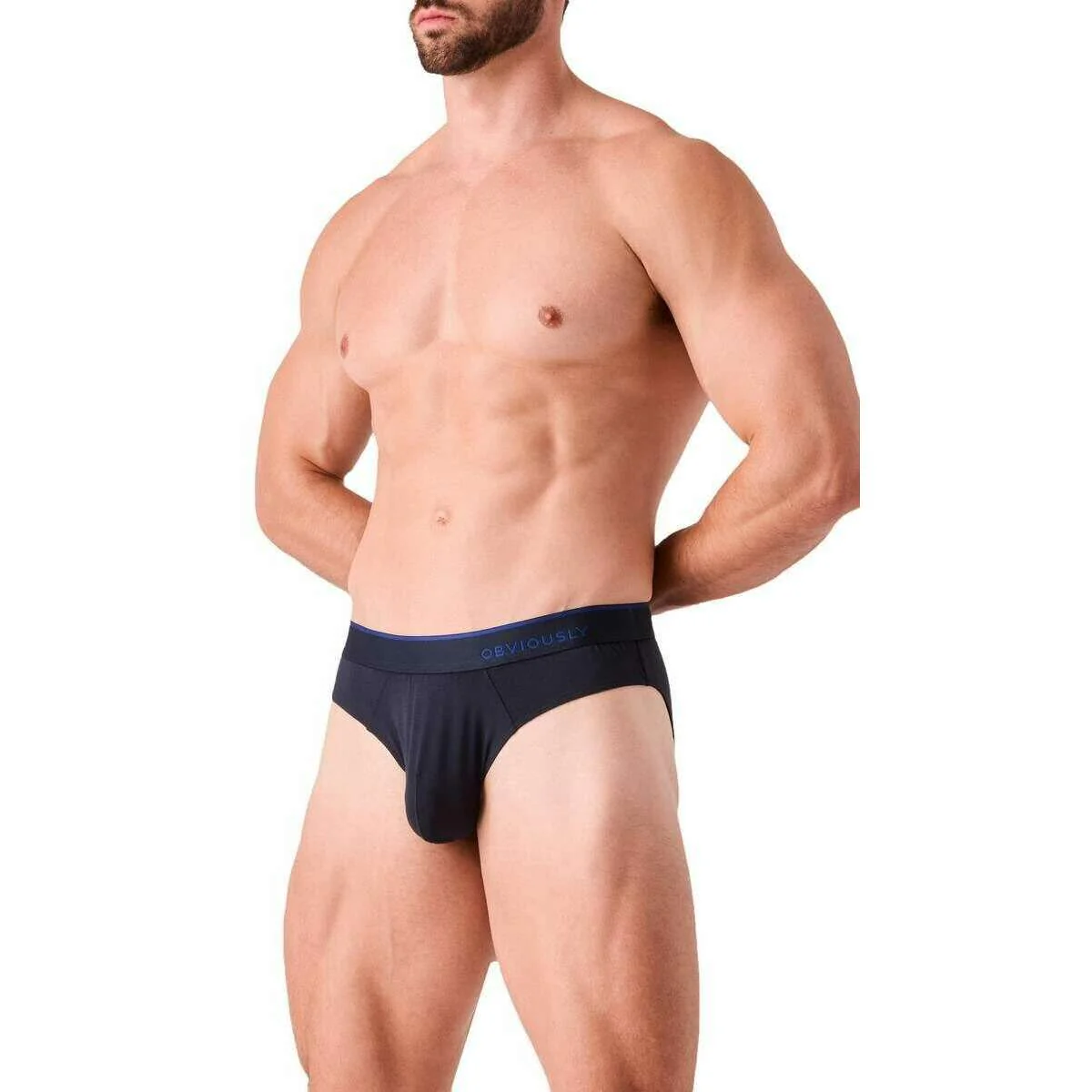 Obviously PrimeMan Brief - Charcoal Black - Image 6