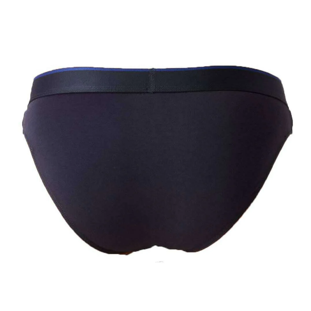 Obviously PrimeMan Hipster Brief - Charcoal Black - Image 2
