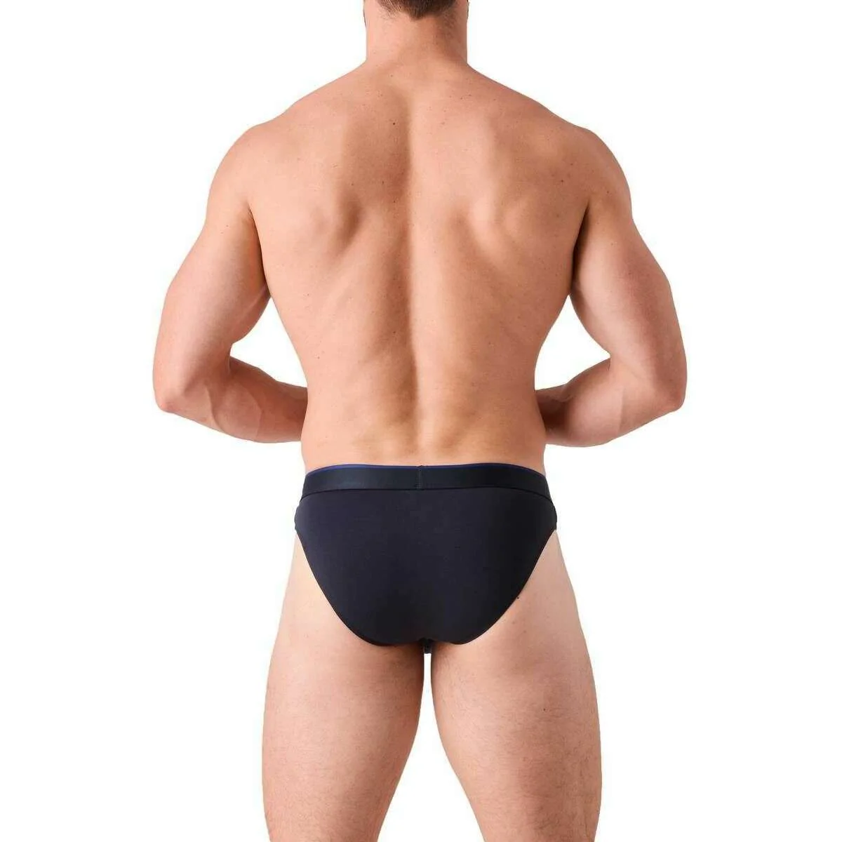 Obviously PrimeMan Hipster Brief - Charcoal Black - Image 5