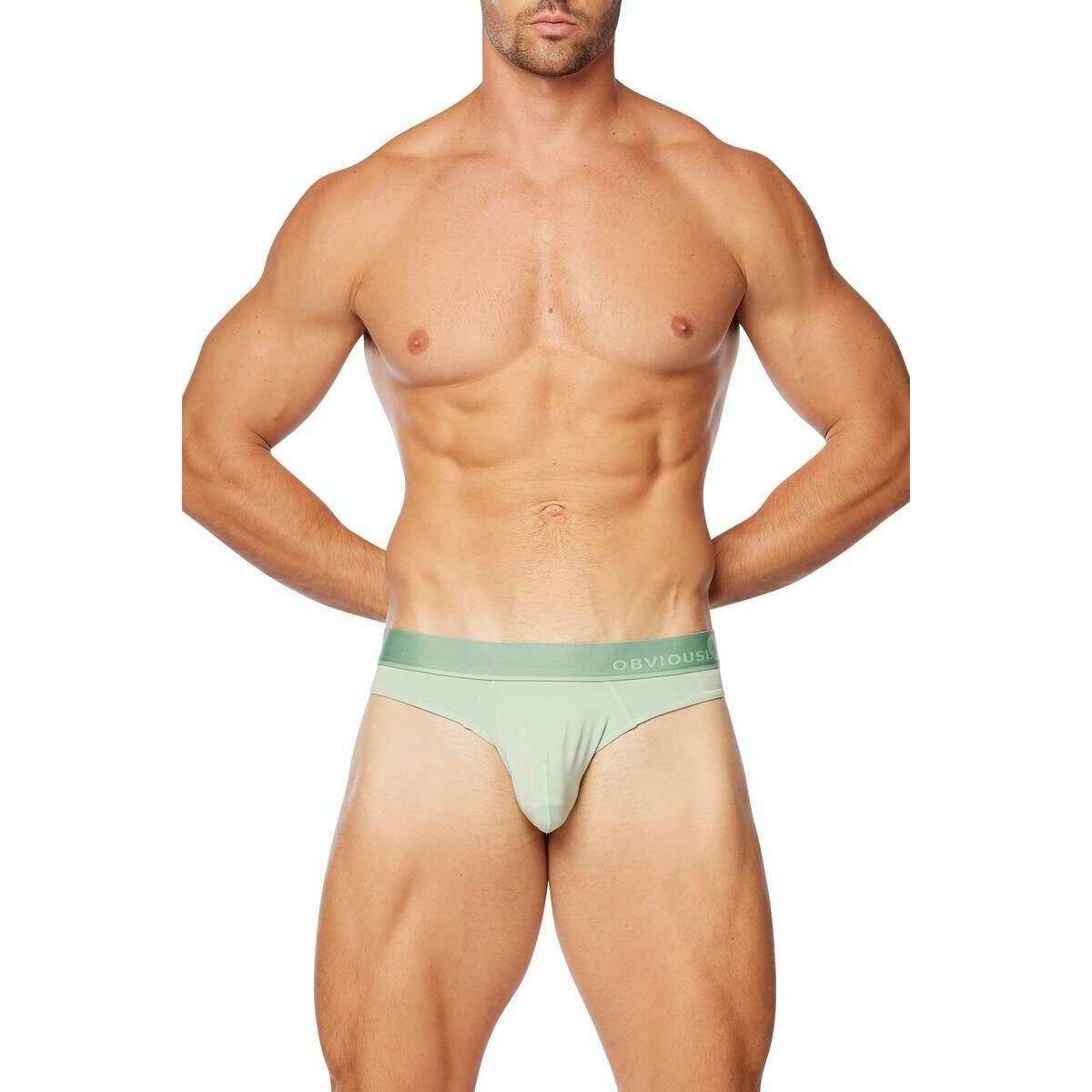 Obviously PrimeMan Hipster Brief - Mint Green - Image 4
