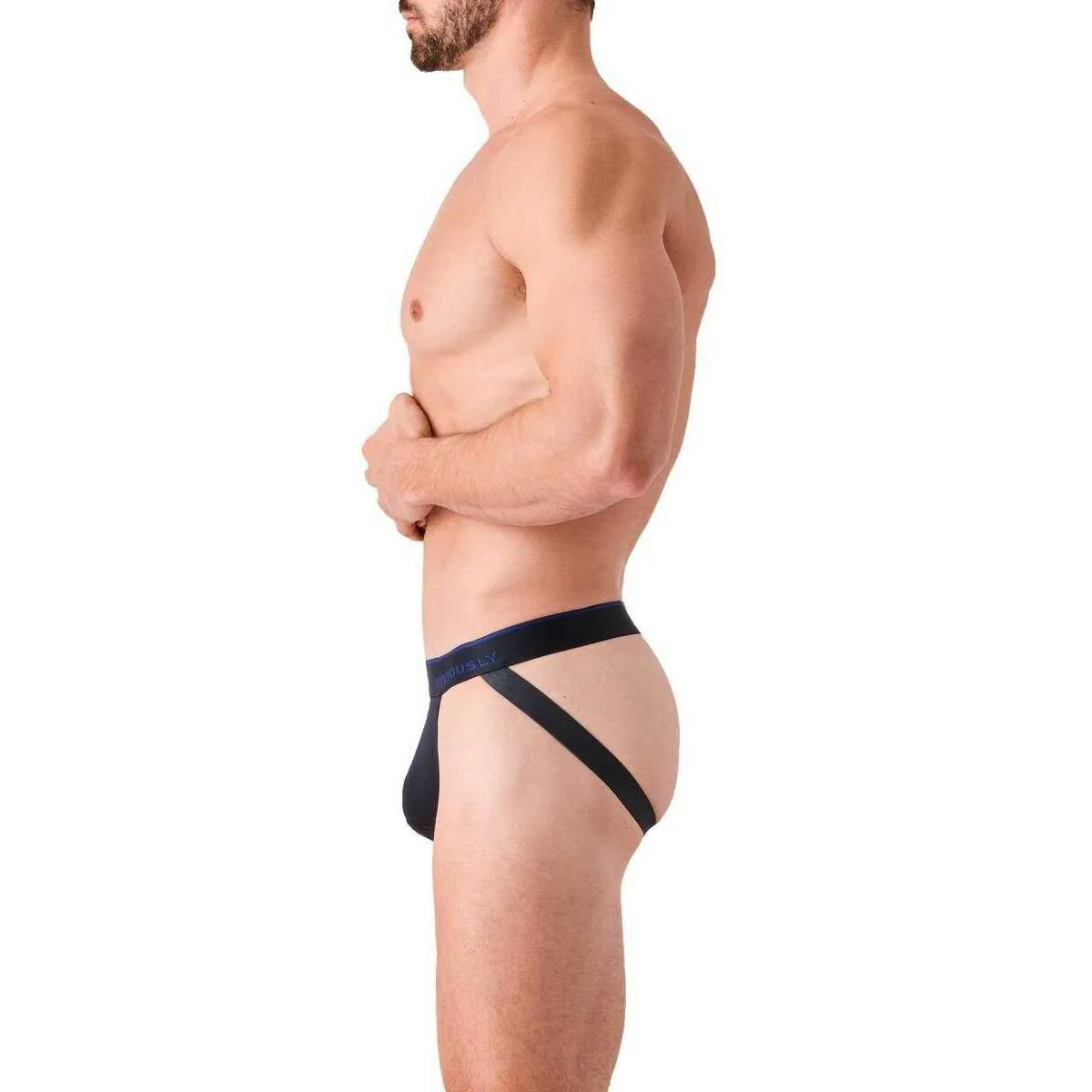 Obviously PrimeMan Jockstrap - Charcoal Black - Image 6
