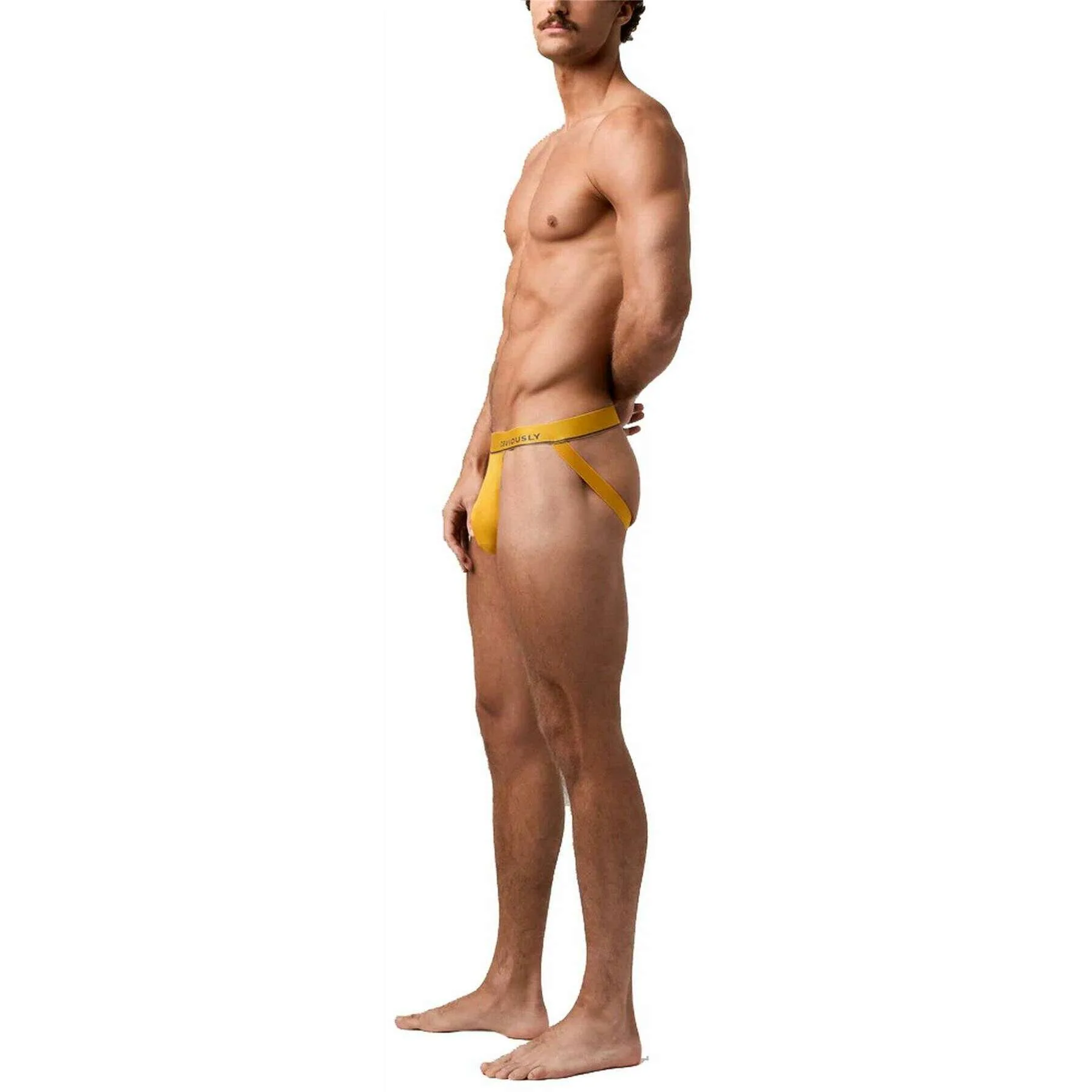 Obviously PrimeMan Jockstrap - Gold - Image 4