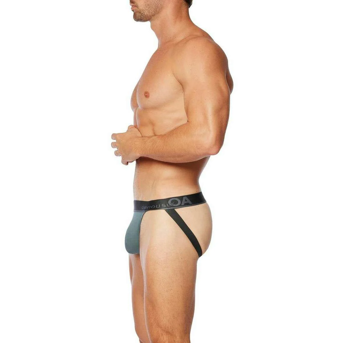 Obviously PrimeMan Jockstrap - Slate Grey - Image 4
