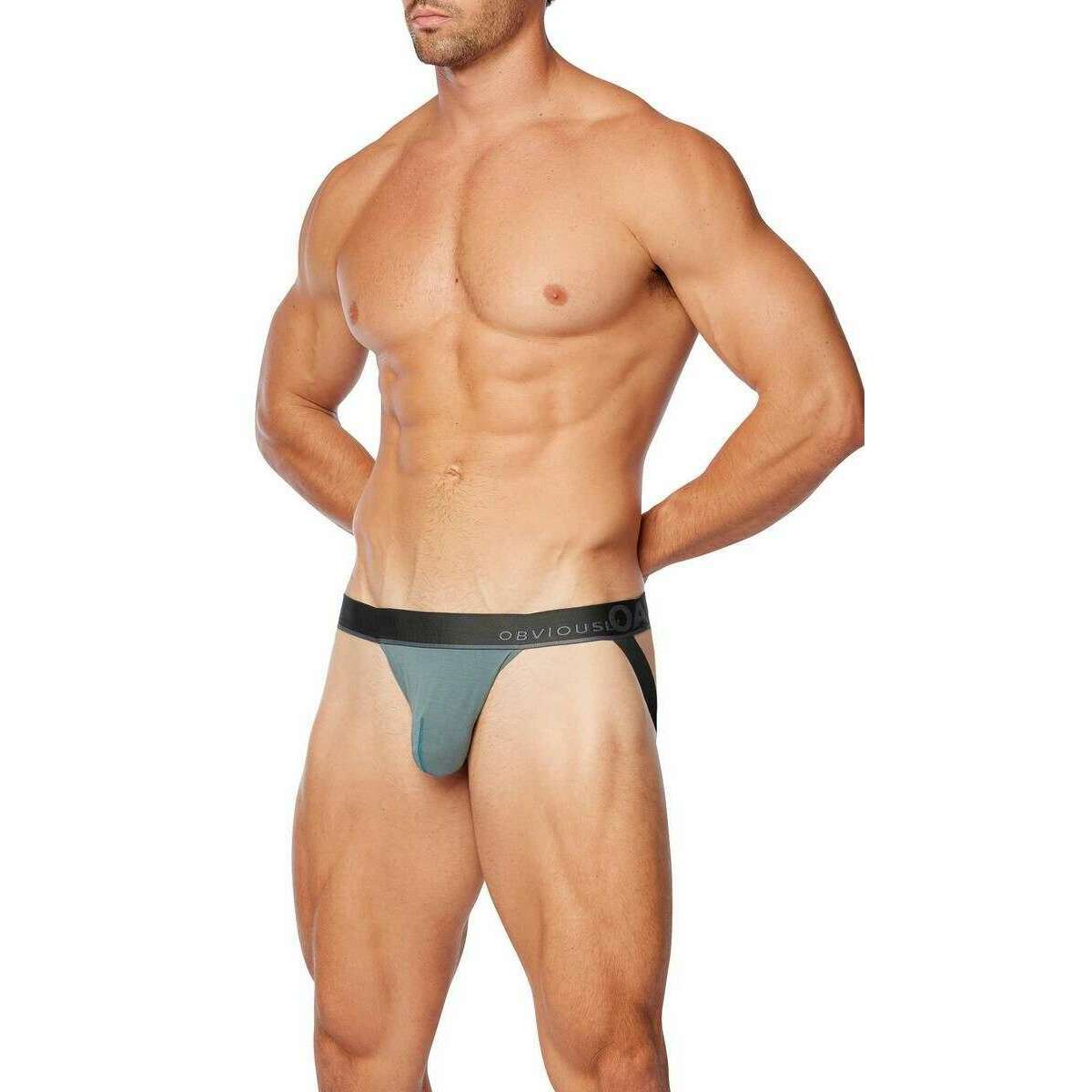 Obviously PrimeMan Jockstrap - Slate Grey - Image 5