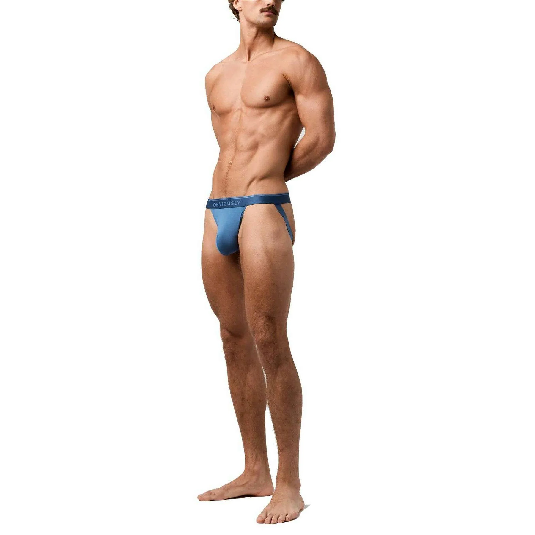 Obviously PrimeMan Jockstrap - Stellar Blue - Image 3