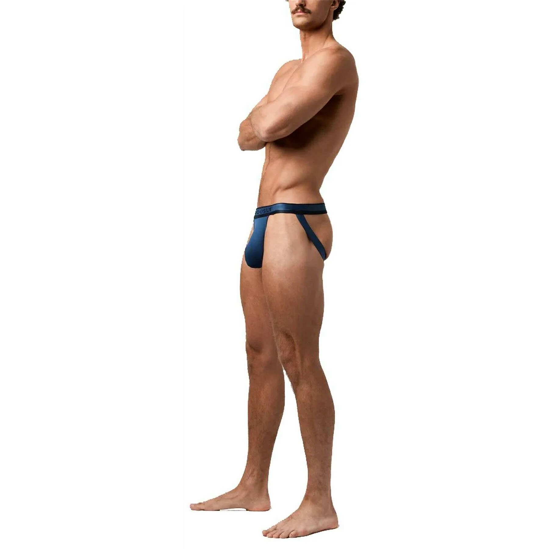 Obviously PrimeMan Jockstrap - Titan Blue - Image 2