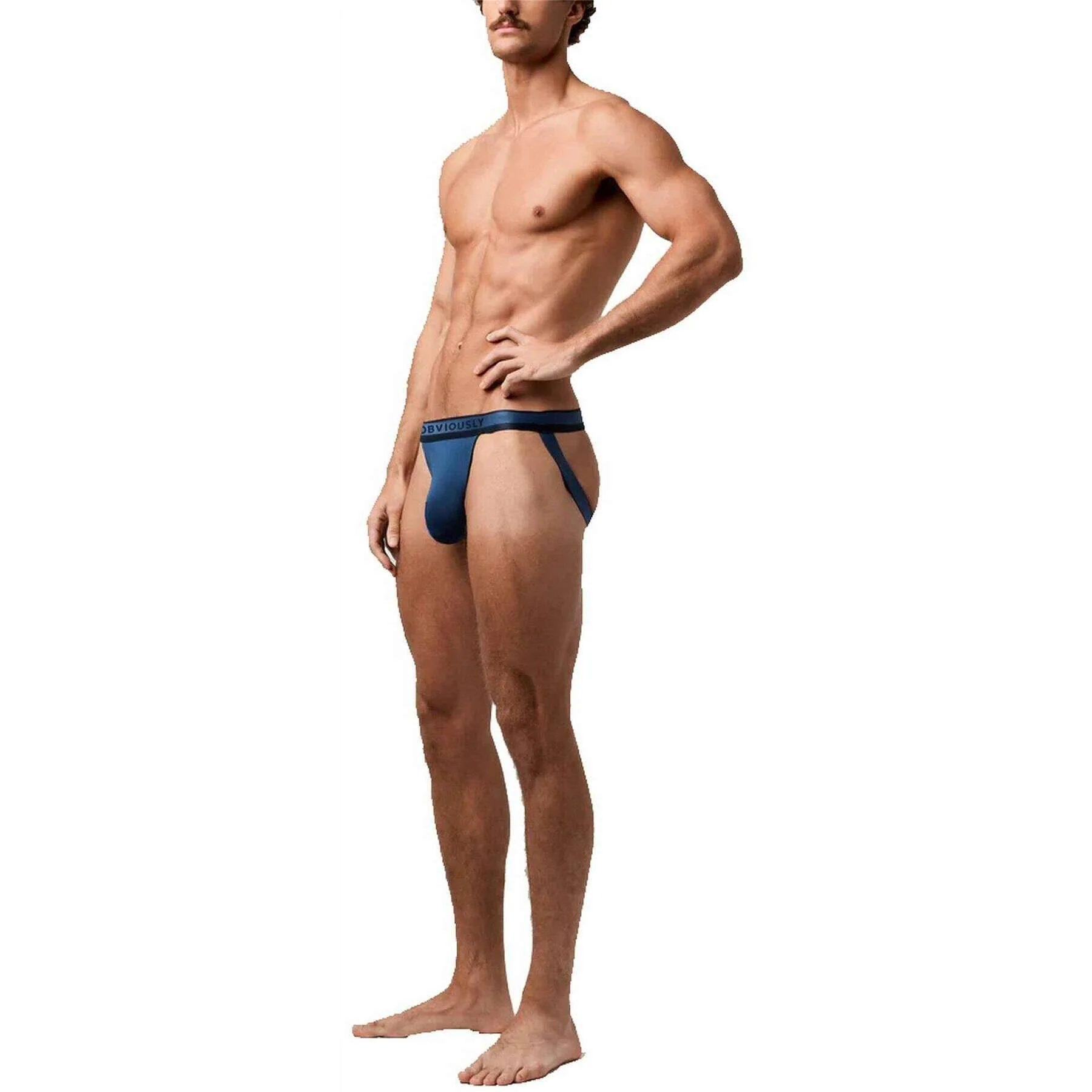 Obviously PrimeMan Jockstrap - Titan Blue - Image 3