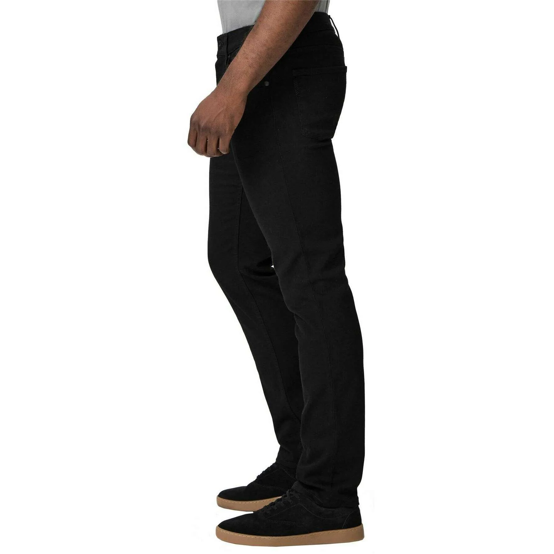 PAIGE Federal Slim Straight Jeans - Black Shadow - Image 3