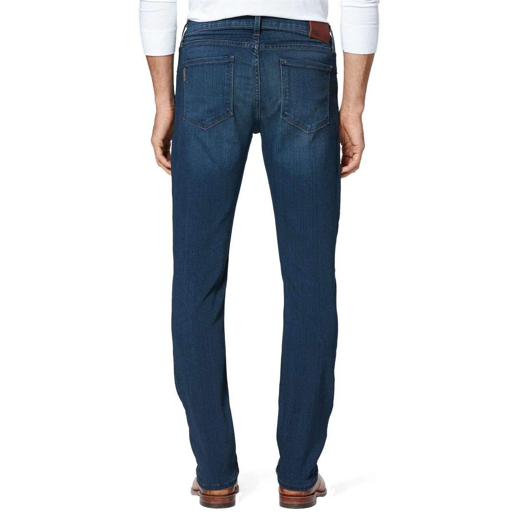 PAIGE Federal Slim Straight Jeans - Blakely Blue - Image 2