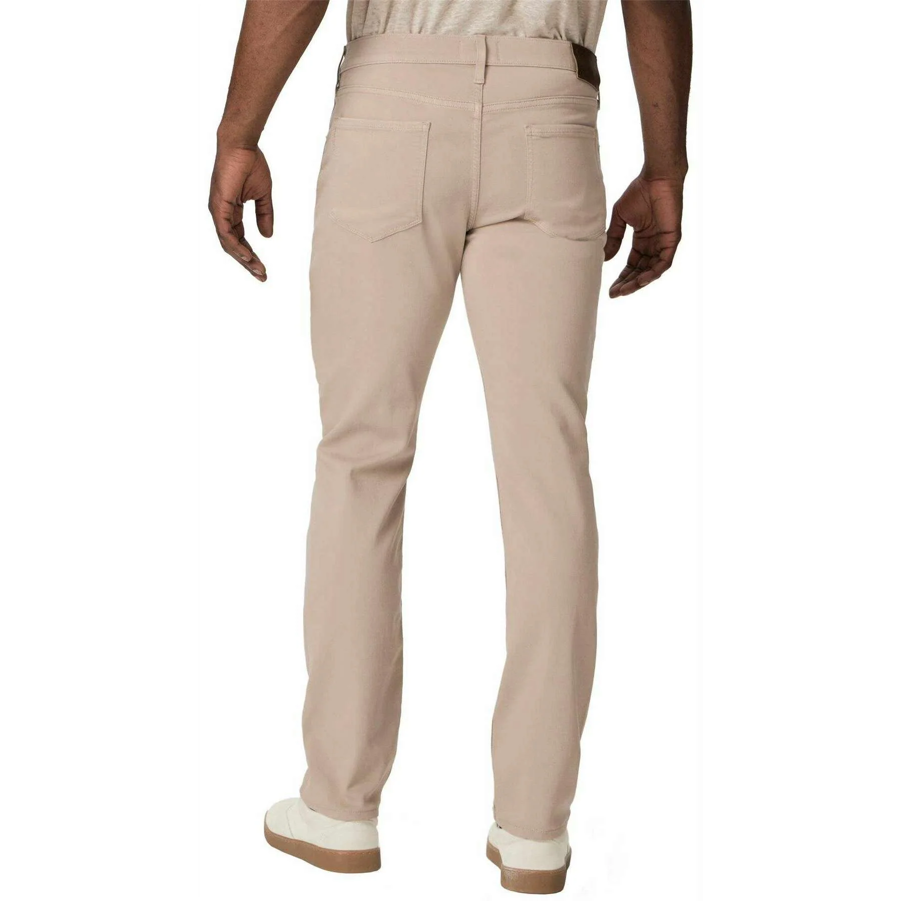 PAIGE Federal Slim Straight Jeans - Toasted Almond Beige - Image 2