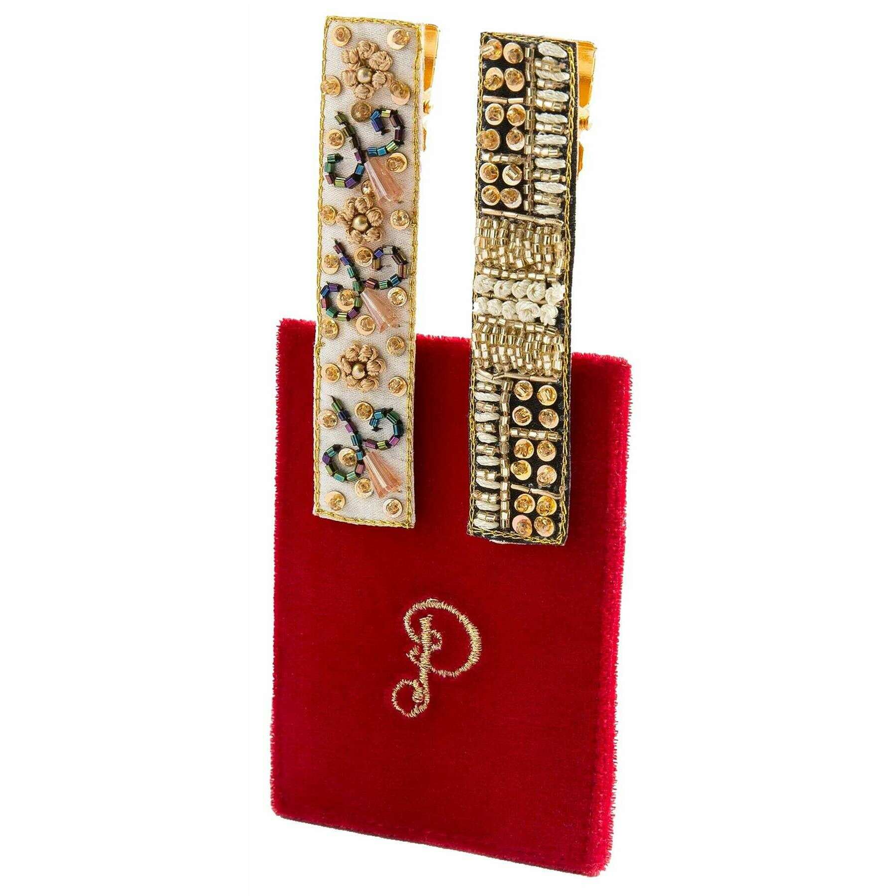 Powder Glamour Hair Bars - Midnight/Champagne