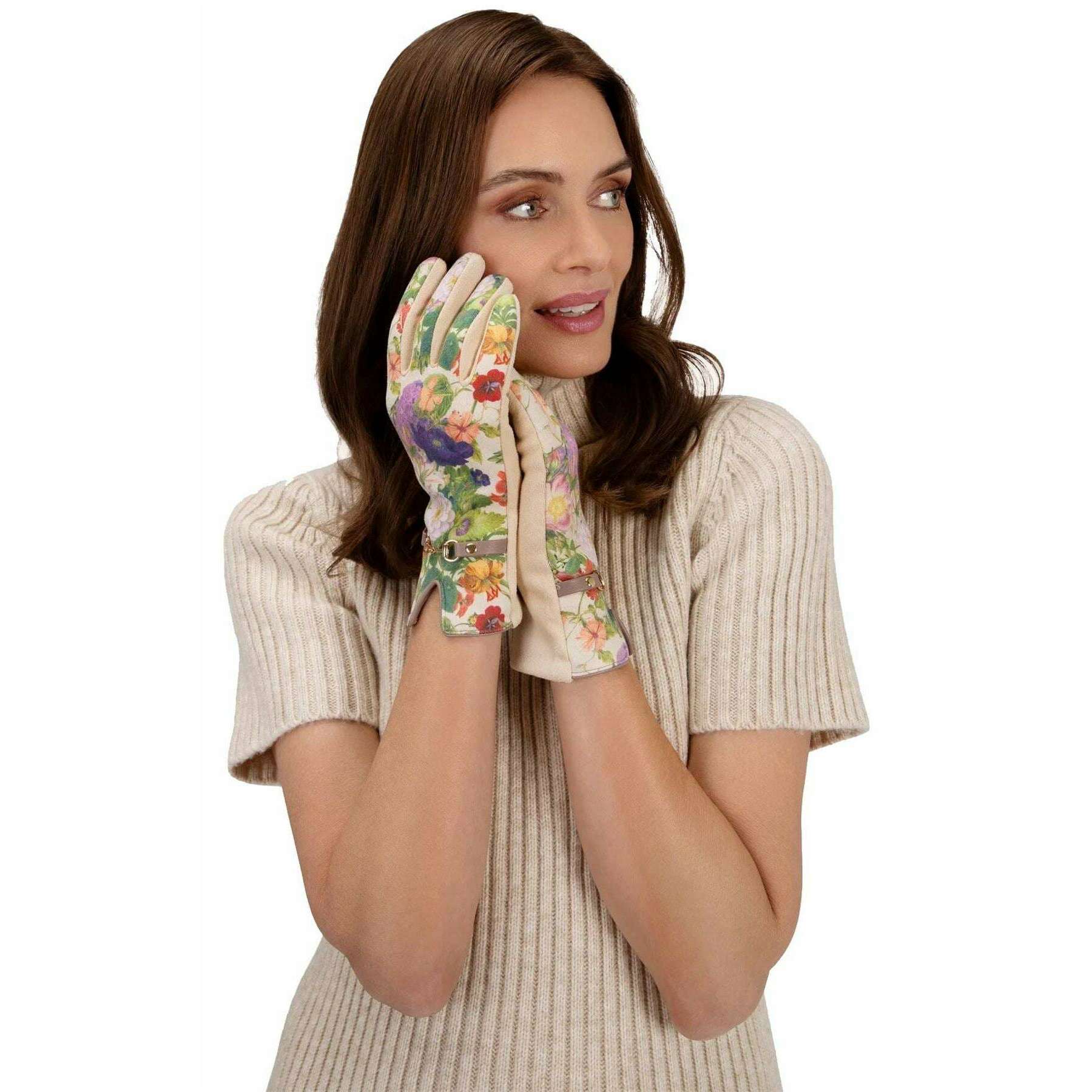Powder Kylie Gloves - Cream - Image 2