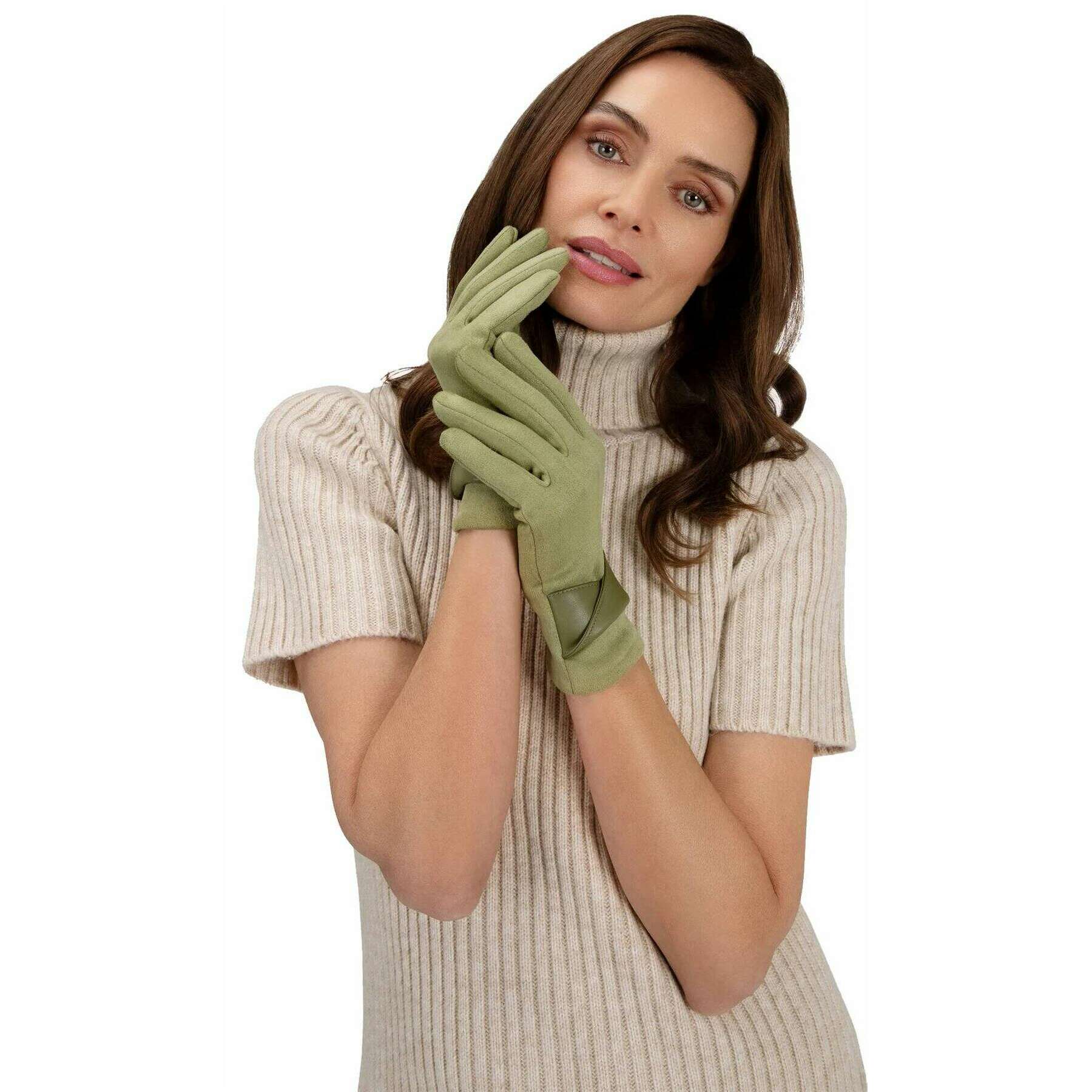 Powder Meredith Gloves - Sage Green - Image 2