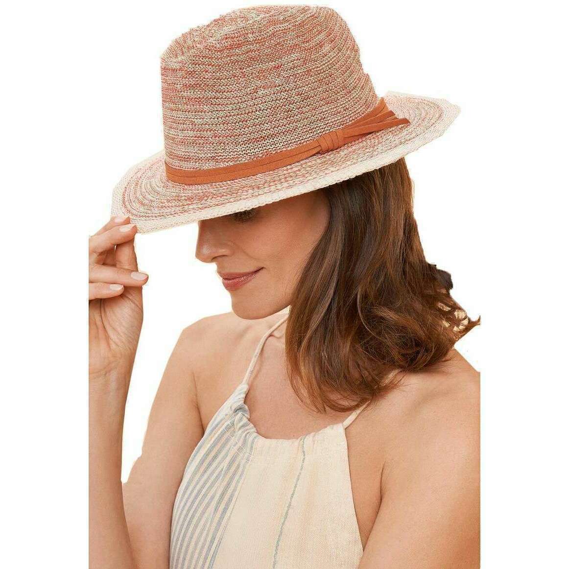 Powder Natalie Hat - Terracotta Peach - Image 3
