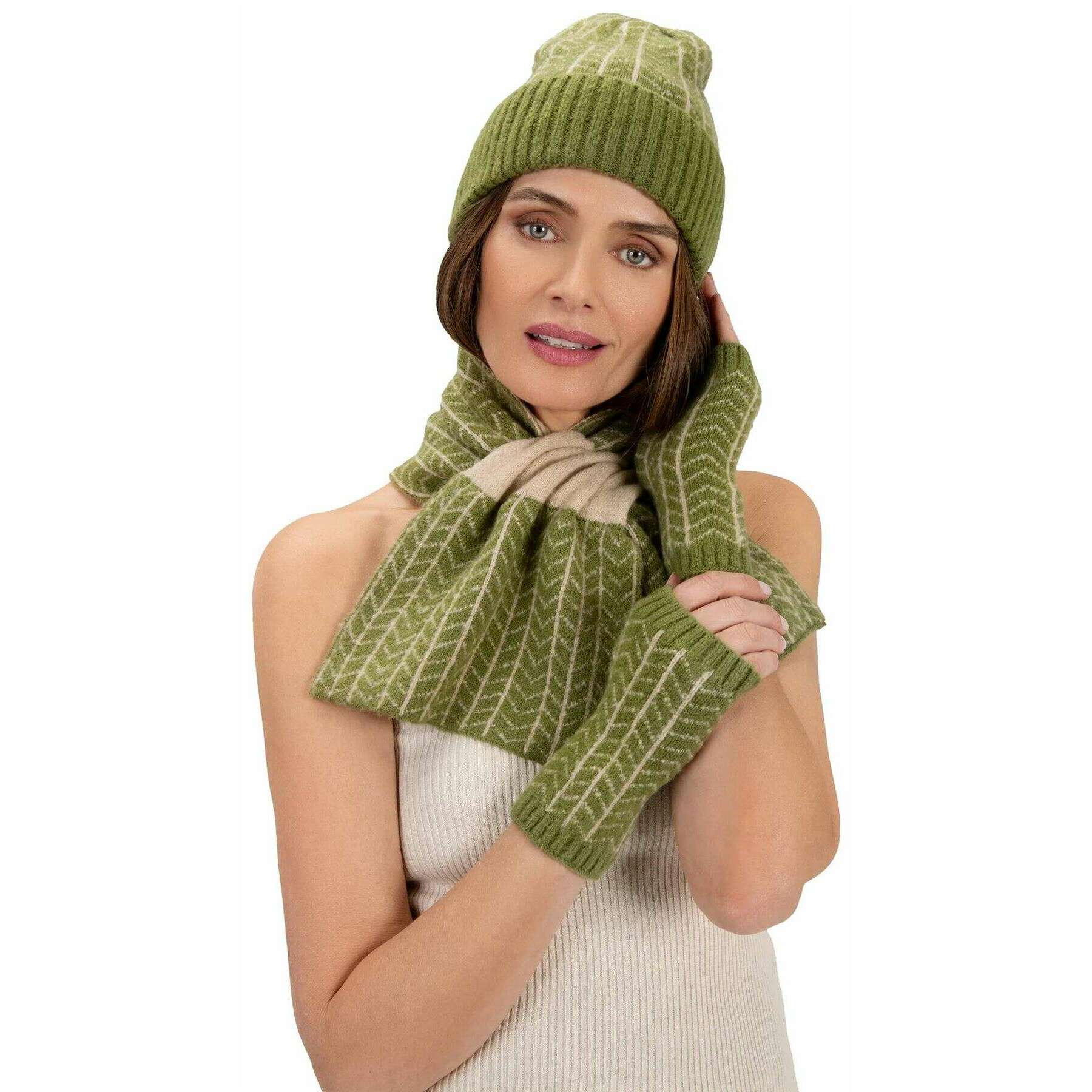 Powder Niamh Beanie - Olive Green - Image 2