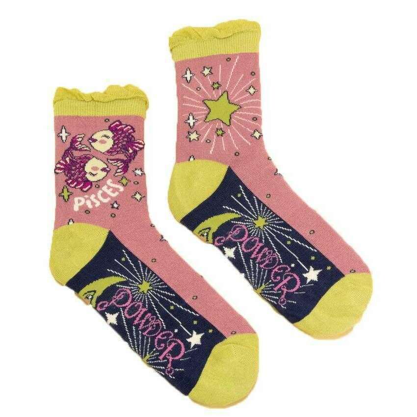 Powder Pisces Ankle Socks - Pink - Image 2