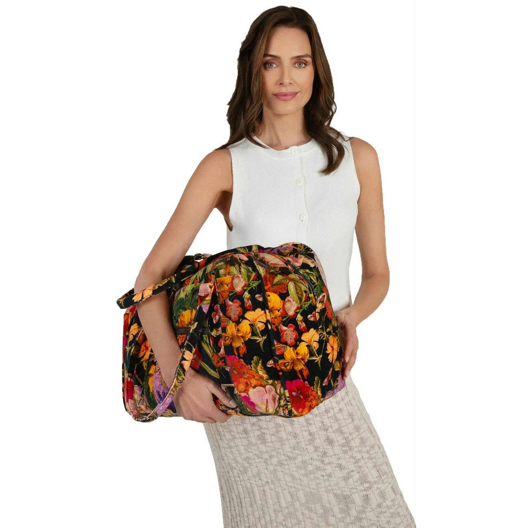 Powder Posy Luxe Weekender Bag - Navy - Image 2
