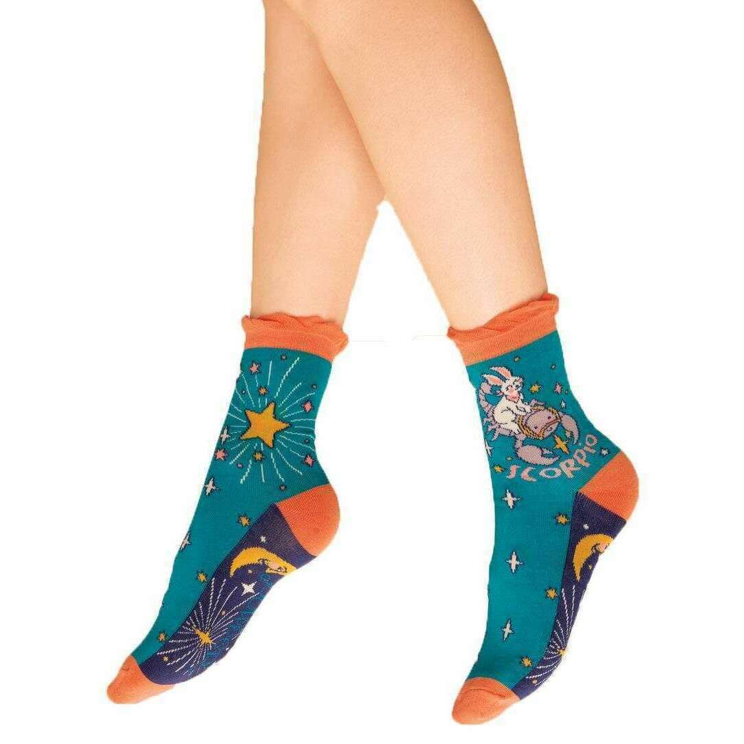Powder Scorpio Ankle Socks - Teal - Image 3