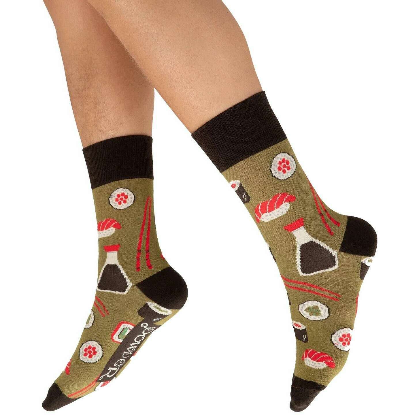Powder Sushi Socks - Sage Green