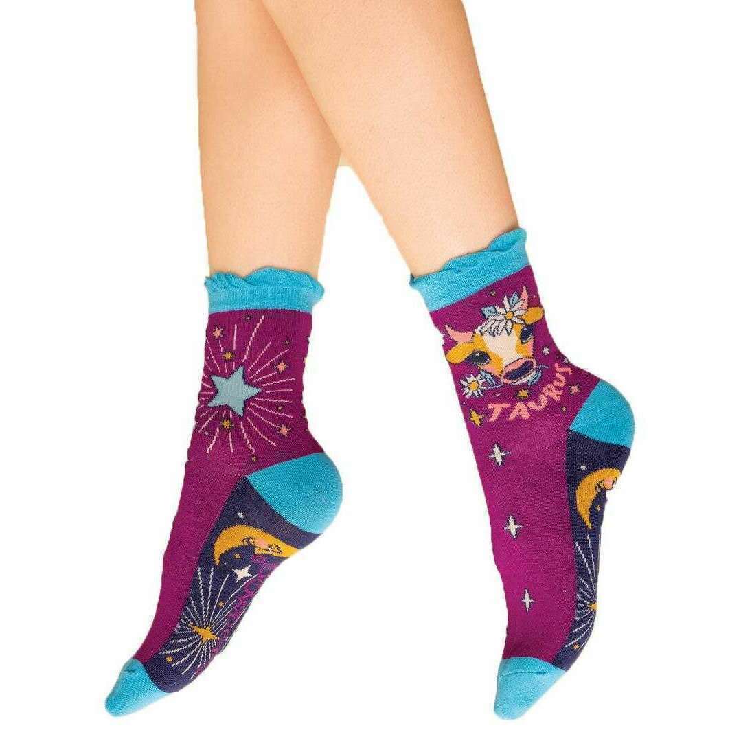 Powder Taurus Ankle Socks - Purple - Image 3