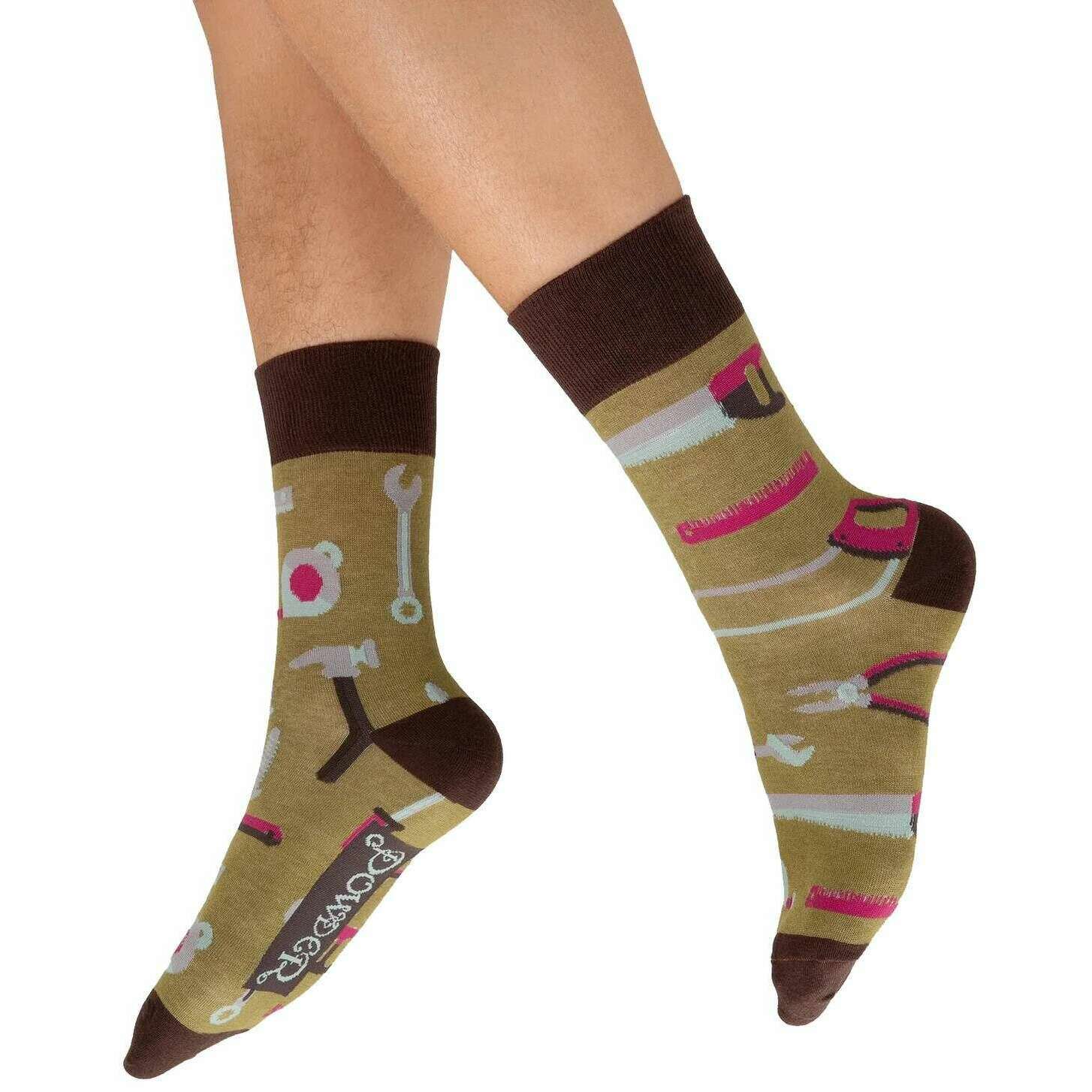 Powder Tool Kit Socks - Olive