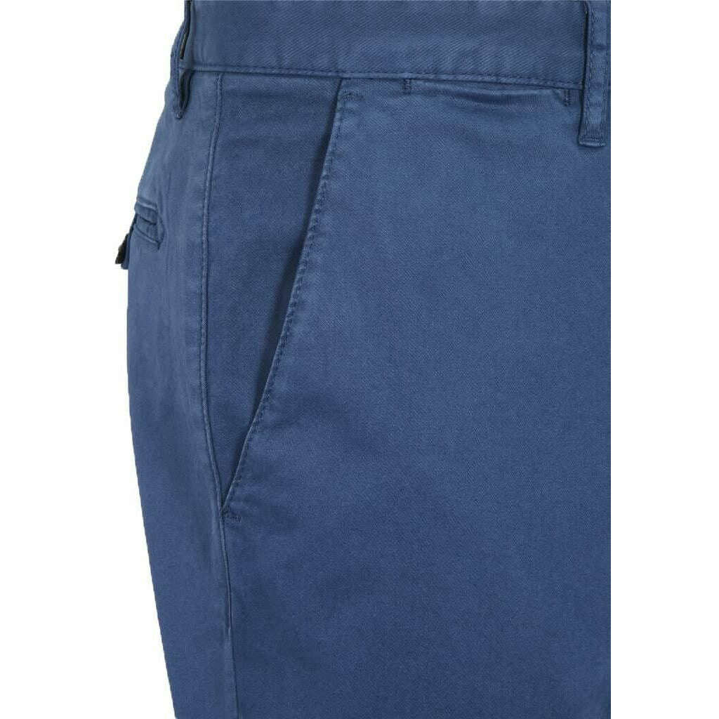 Redpoint Jasper Regular Slim Fit Chinos - Indigo Blue - Image 5
