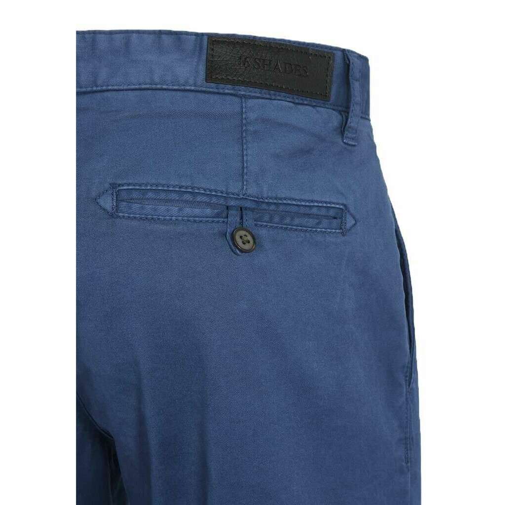 Redpoint Jasper Regular Slim Fit Chinos - Indigo Blue - Image 6