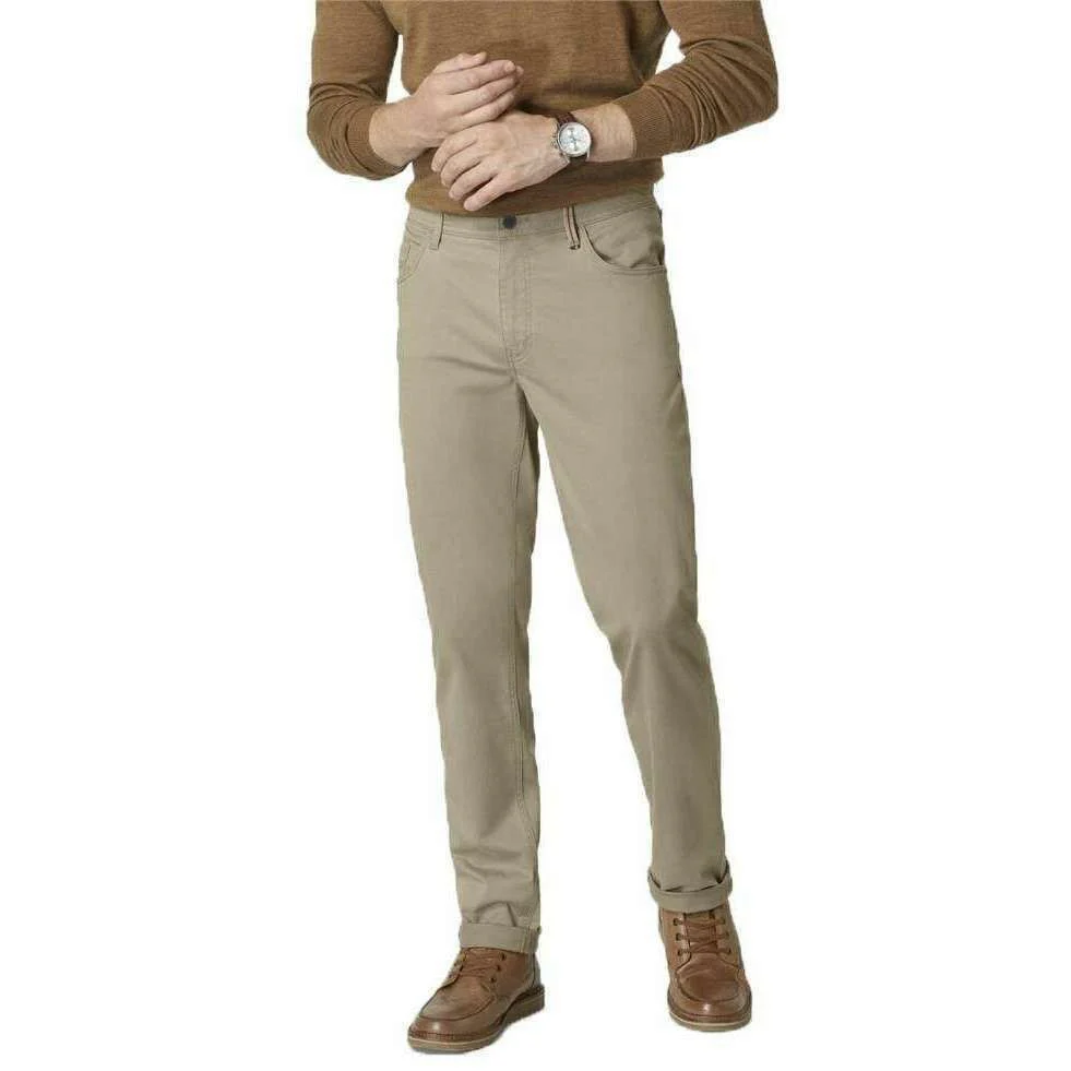 Redpoint Montreal 5-Pocket Modern Fit Chinos - Beige - Image 3