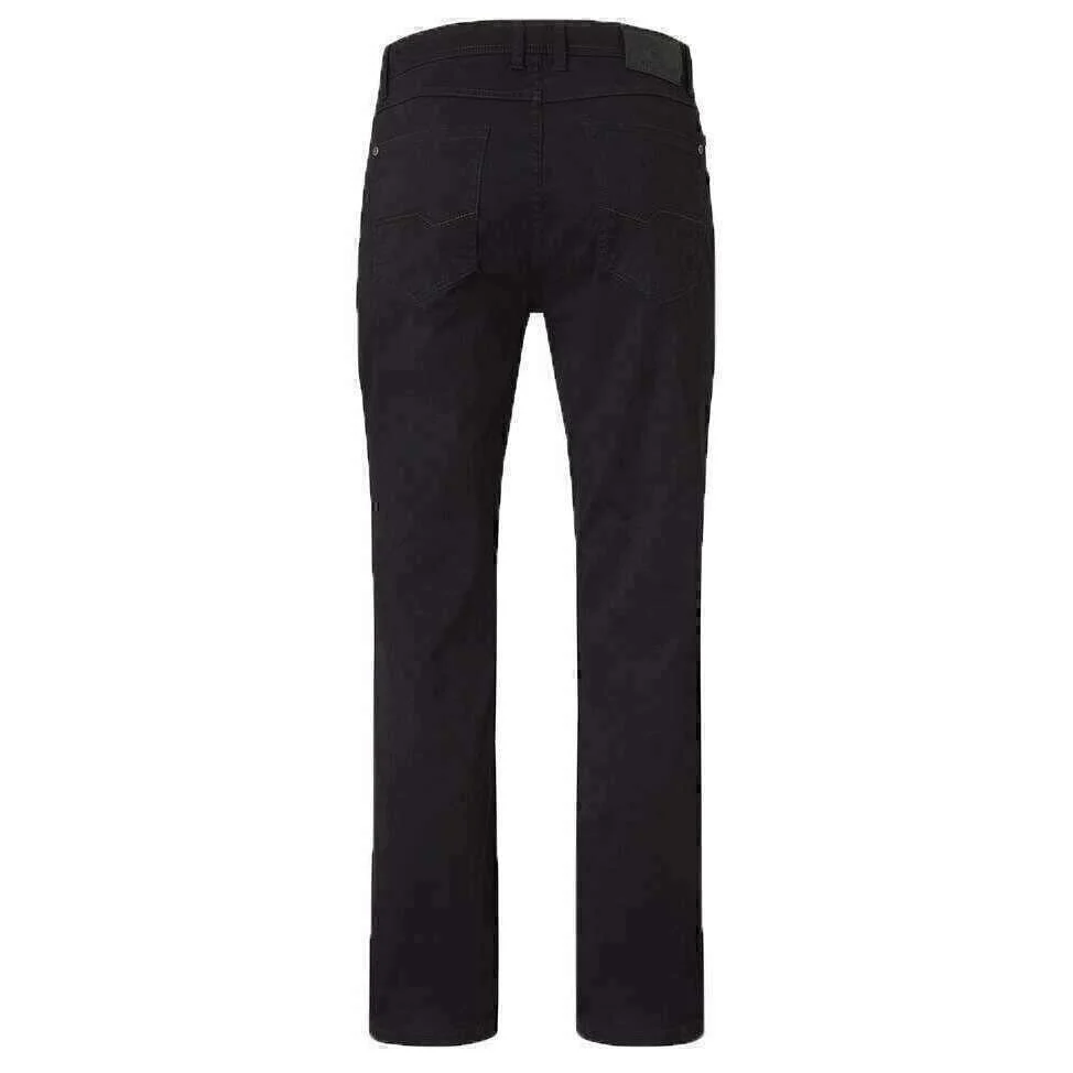Redpoint Montreal 5-Pocket Modern Fit Chinos - Black - Image 2