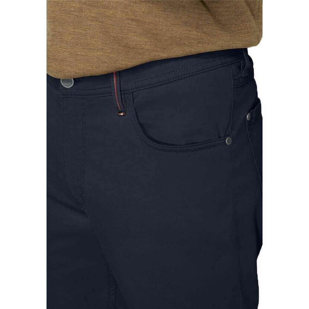 Redpoint Montreal 5-Pocket Modern Fit Chinos - Navy - Image 6