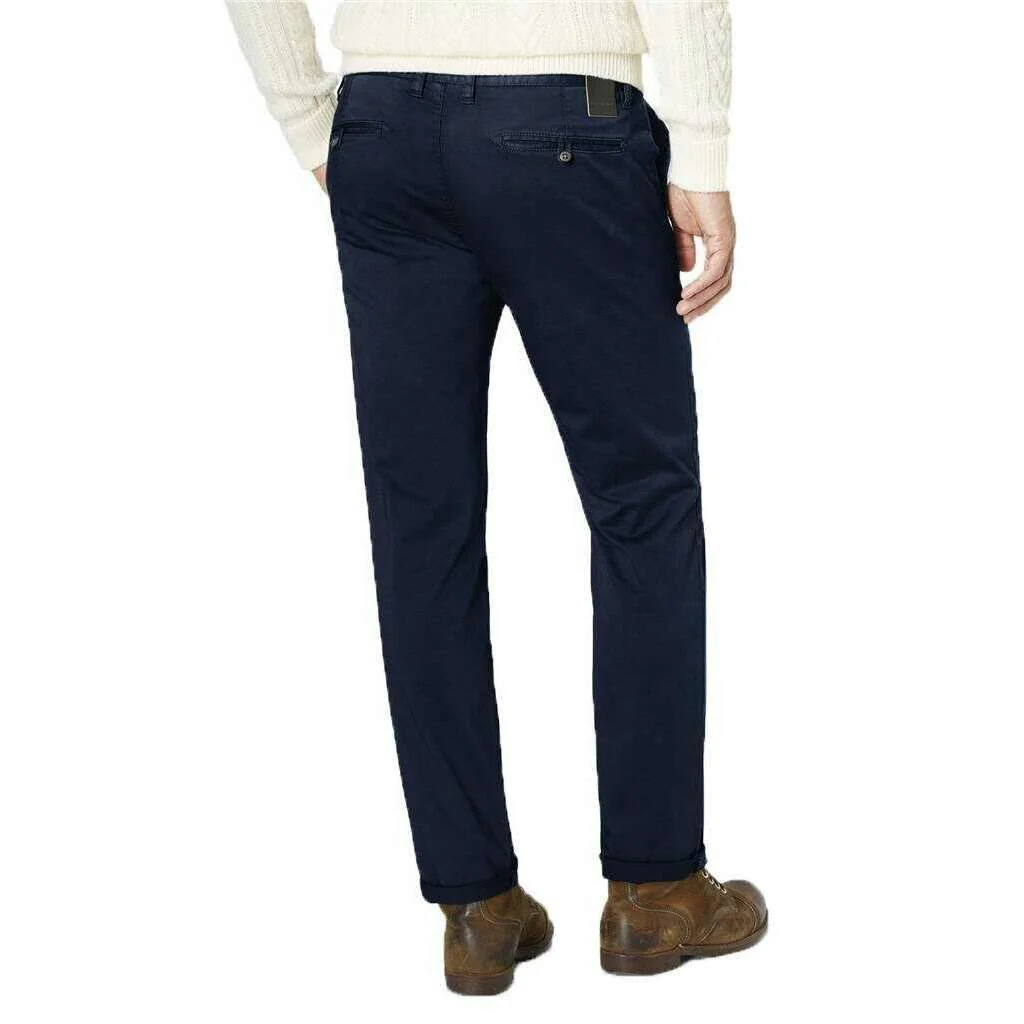 Redpoint Odessa Modern Fit Chinos - Navy - Image 3