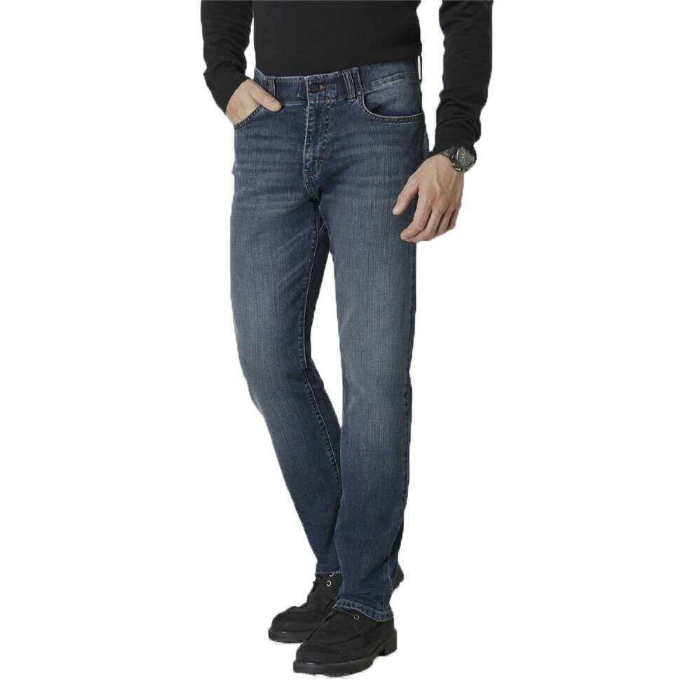 Redpoint Toronto 5-Pocket Smart Fit Jeans - Dark Stone Blue - Image 3