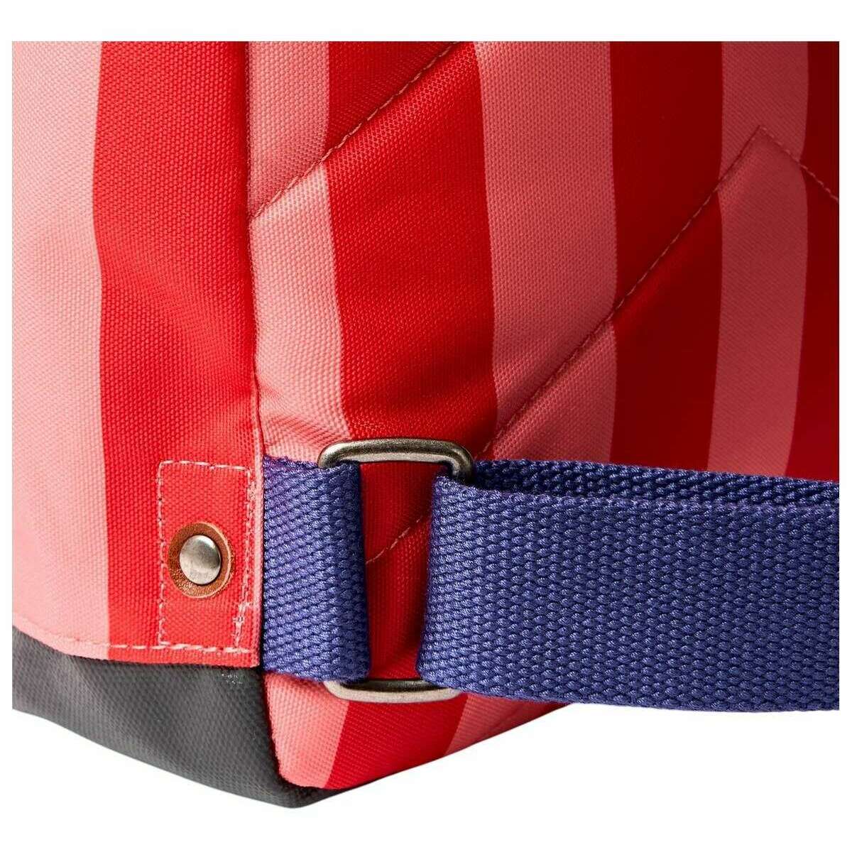 Roka Bantry B Small Recycled Canvas Backpack - Circus Print Red/Pink - Image 5