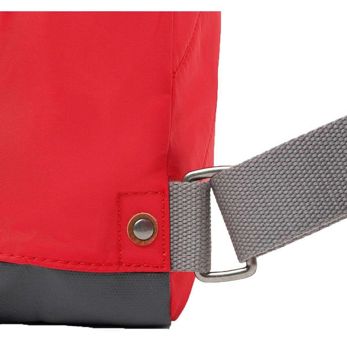 Roka Bantry B Small Recycled Nylon Backpack - Chilli Oil Red - Image 5