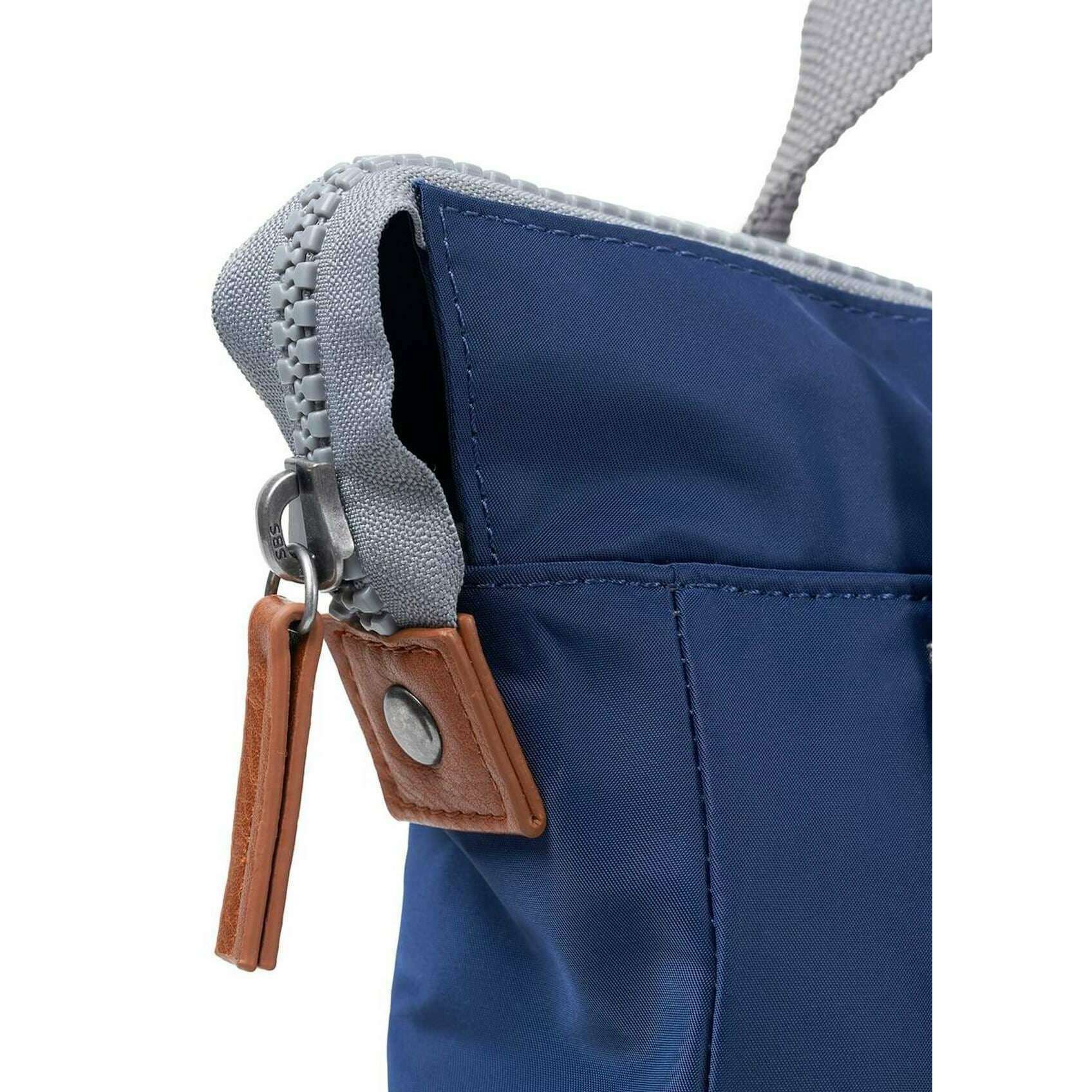Roka Bantry B Small Recycled Nylon Backpack - Crisp Blue - Image 6
