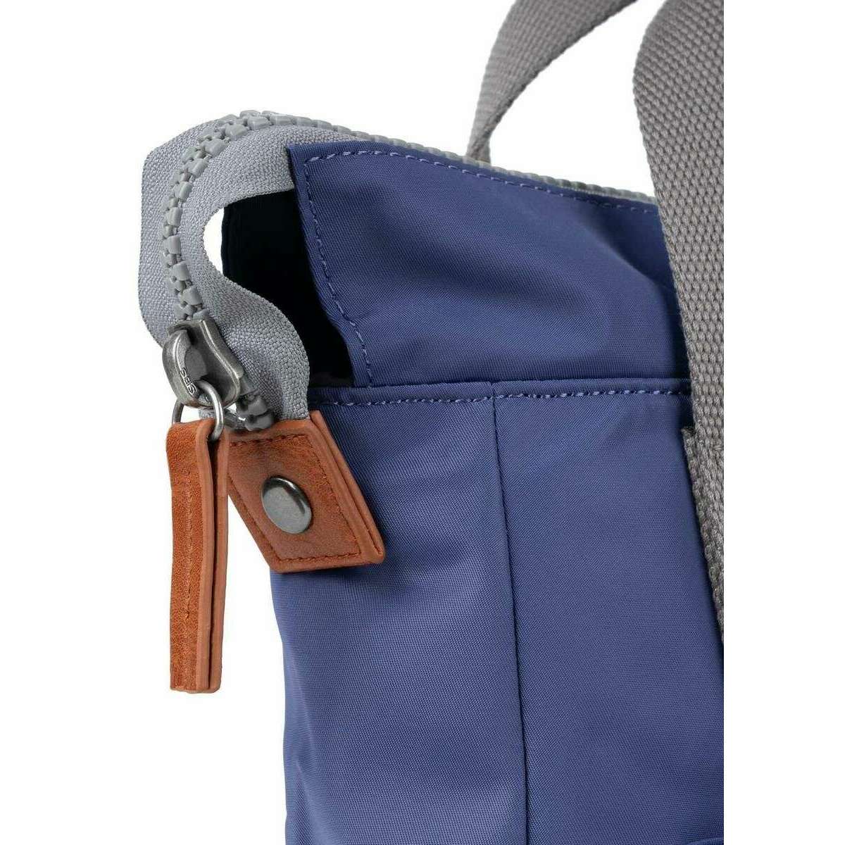 Roka Bantry B Small Recycled Nylon Backpack - Indigo Purple - Image 5