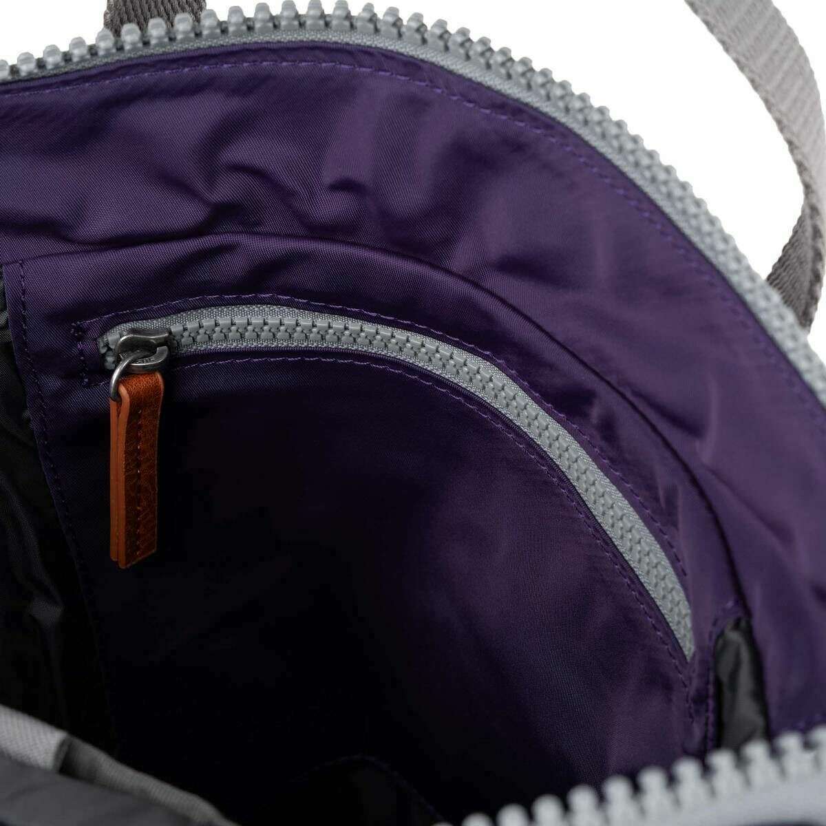 Roka Bantry B Small Recycled Nylon Backpack - Majestic Purple - Image 4