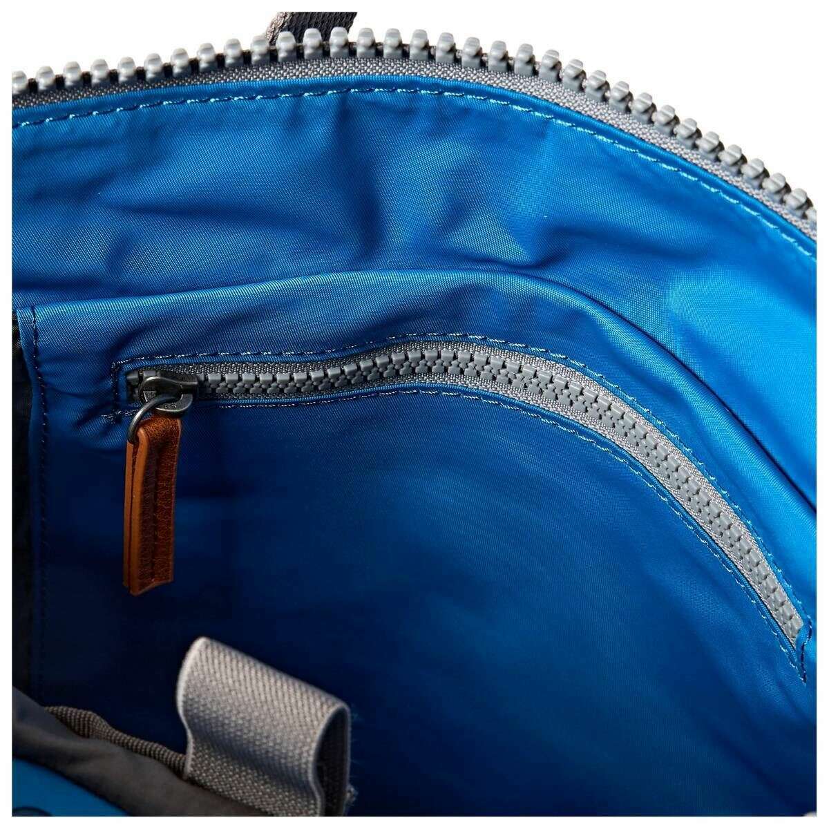 Roka Bantry B Small Recycled Nylon Backpack - Malibu Blue - Image 4