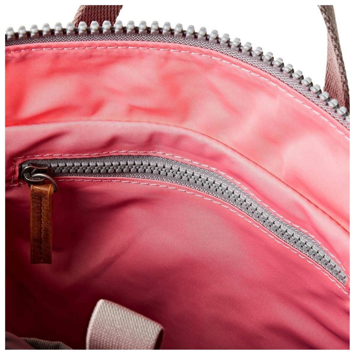 Roka Bantry B Small Recycled Nylon Backpack - Pink Lemonade - Image 4