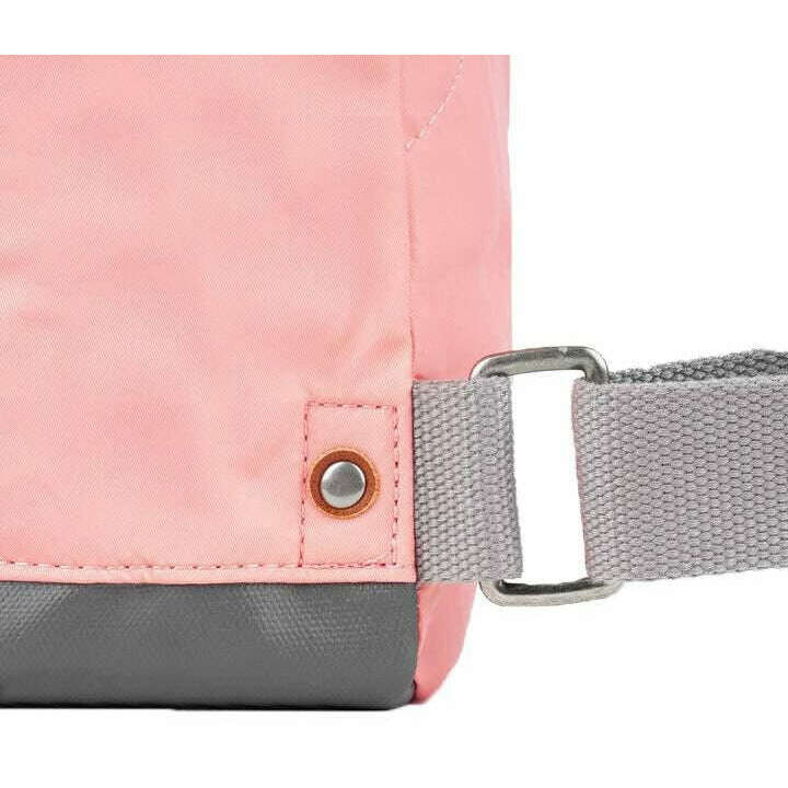 Roka Bantry B Small Recycled Nylon Backpack - Punch Pink - Image 6