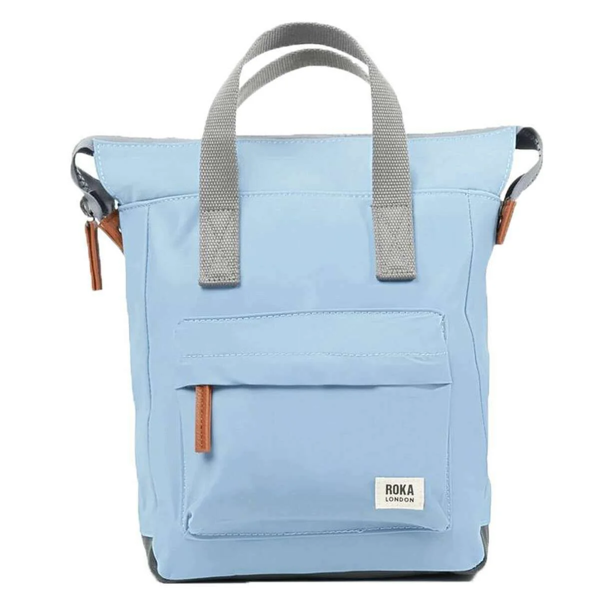 Roka Bantry B Small Recycled Nylon Backpack - Retro Blue