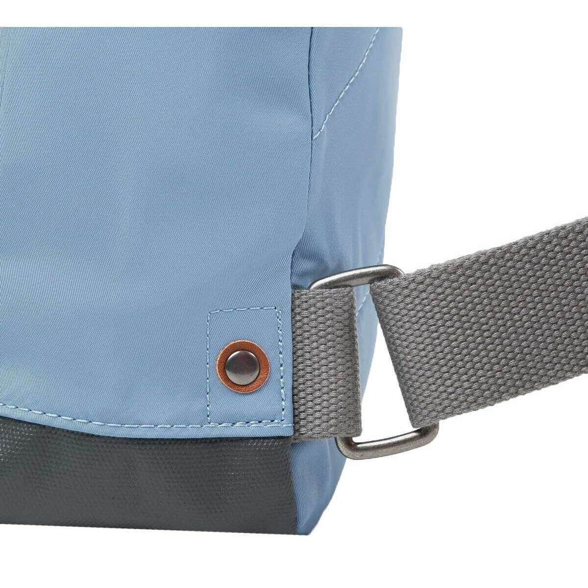 Roka Bantry B Small Recycled Nylon Backpack - Retro Blue - Image 5