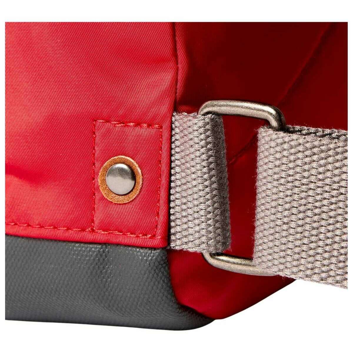 Roka Bantry B Small Recycled Nylon Backpack - Scarlet Red - Image 5