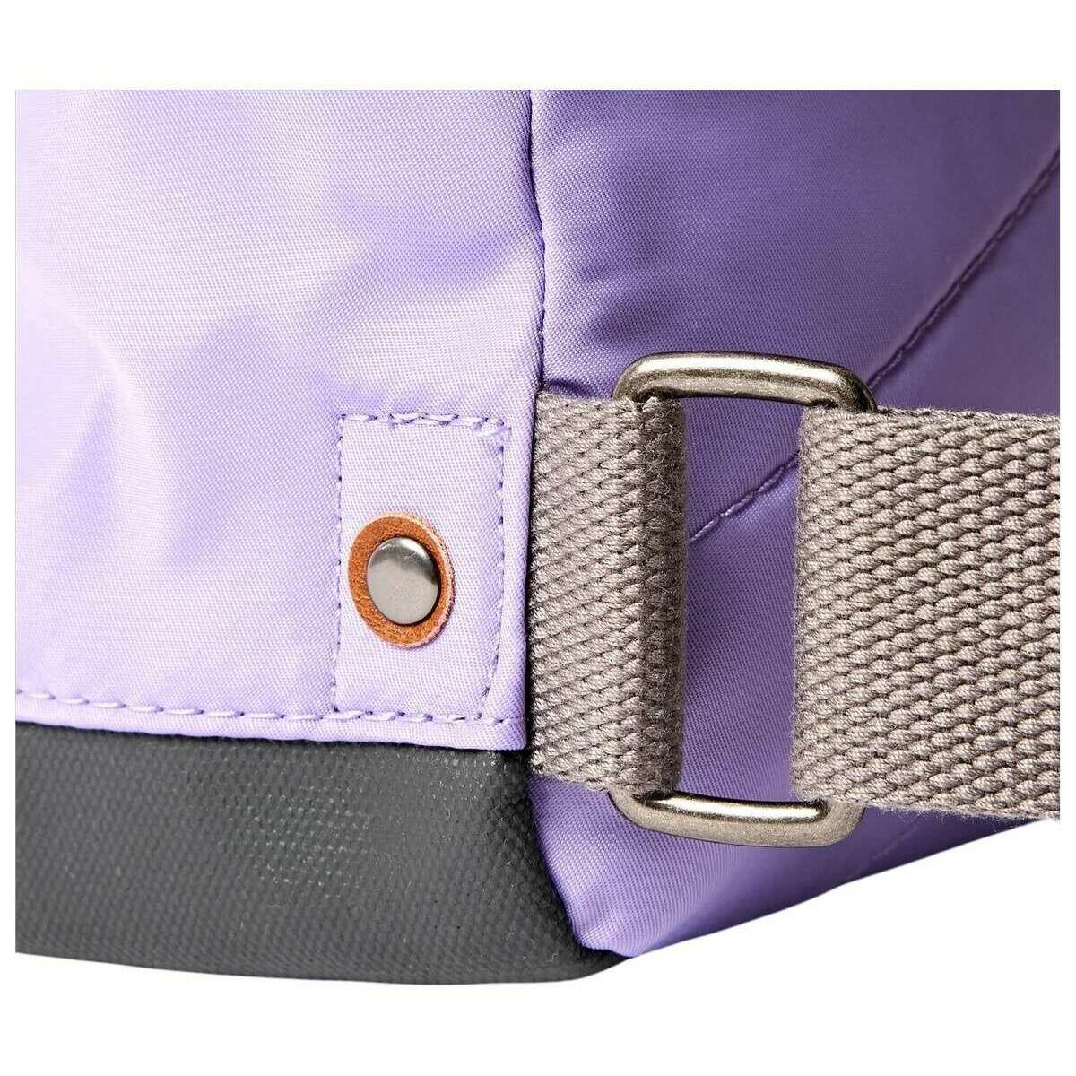 Roka Bantry B Small Recycled Nylon Backpack - Thistle Bloom Purple - Image 5